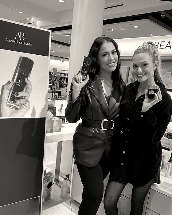 Vérité Talent ambassador on the floor